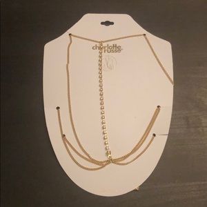 Gold body chain